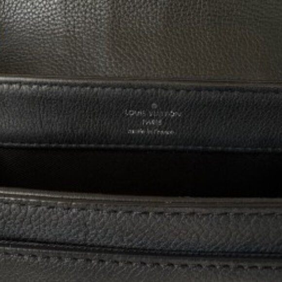 Louis Vuitton LockMe II BB Noir – Black Grained Calfskin with Silver Hardware - Picture 11 of 16